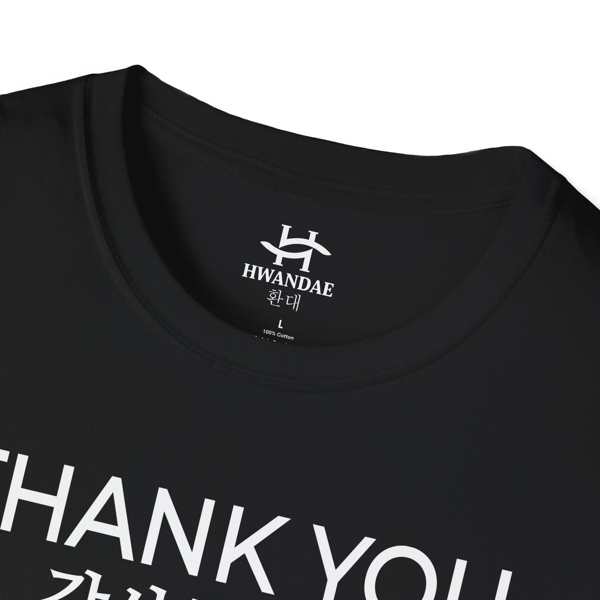 한국어 THANK YOU 티셔츠