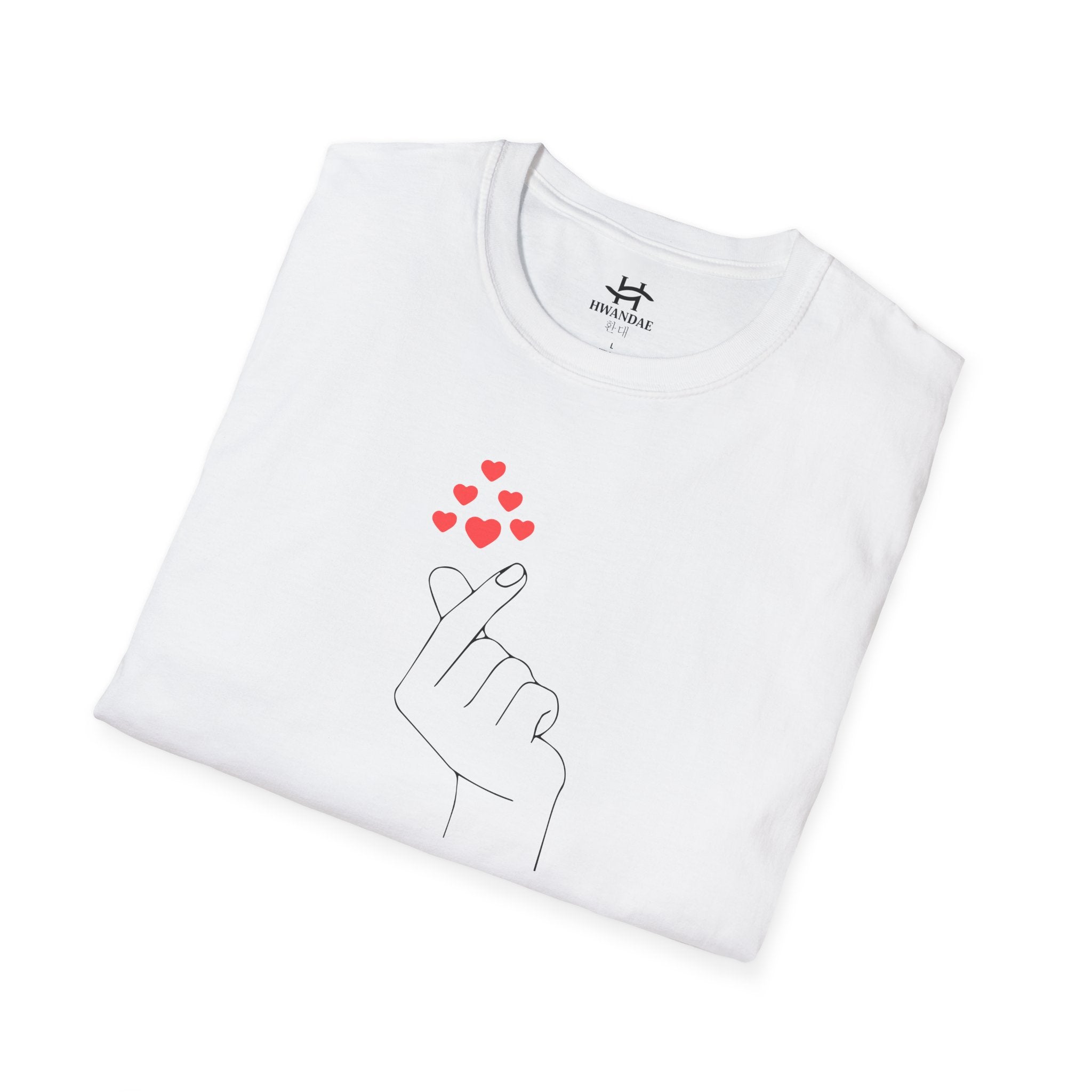 Korean Love Hearts T-shirt
