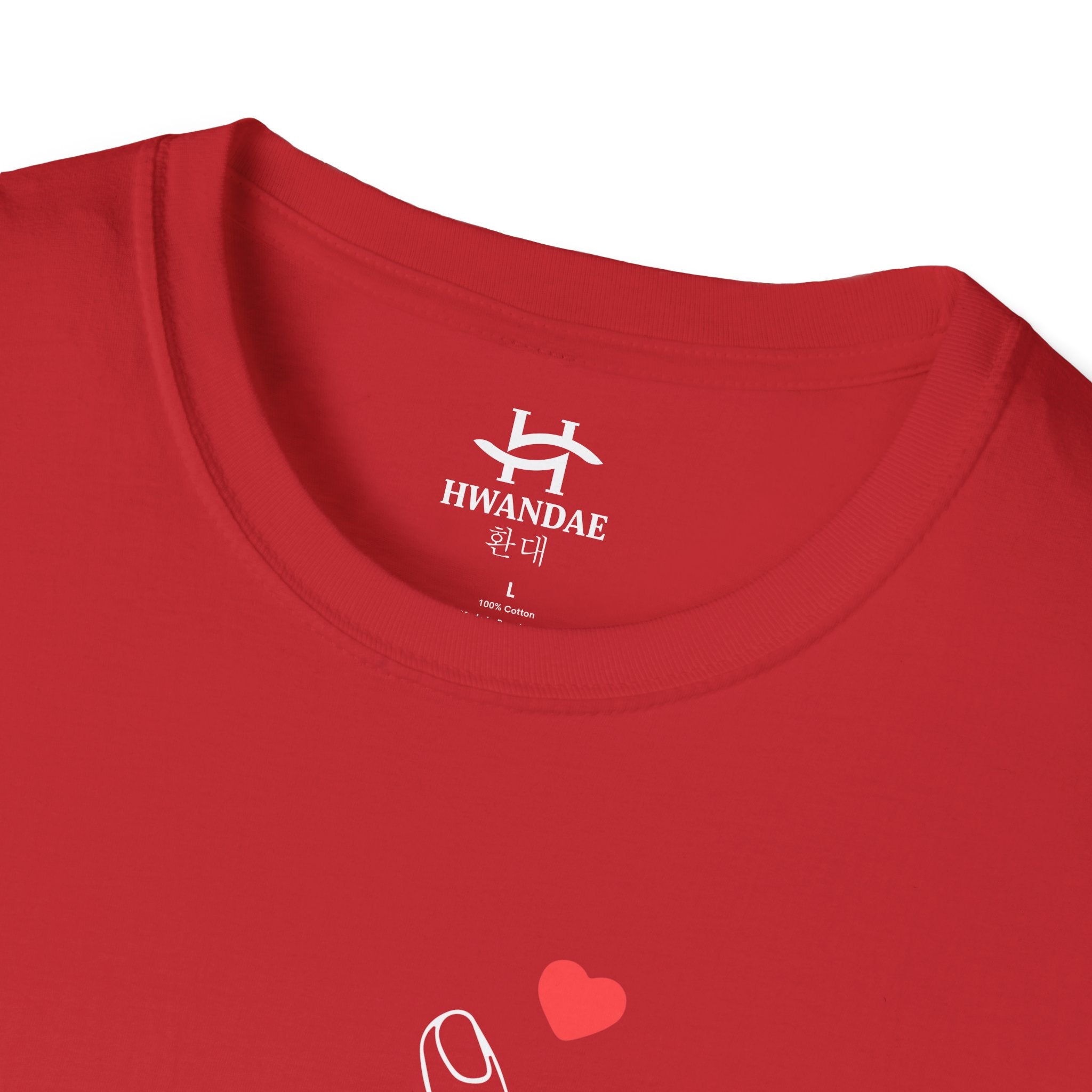 Korean Love Heart Saranghae T-shirt