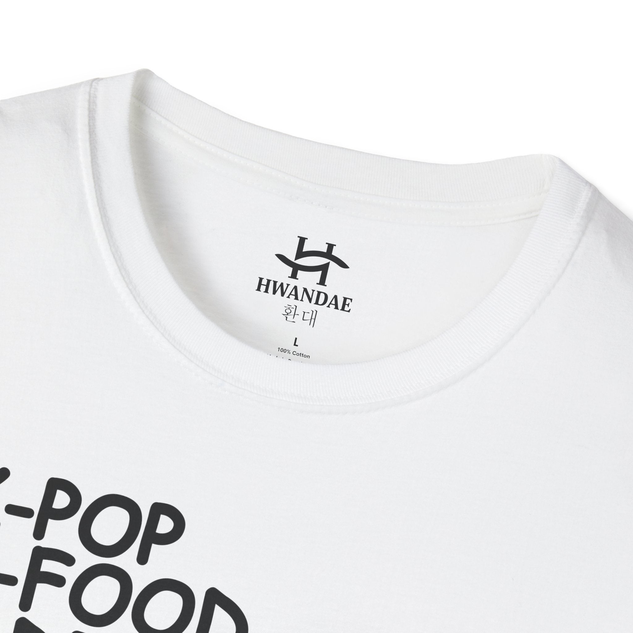 한국 K-POP K-FOOD K-DRAMA K-BEAUTY K-FASHION 티셔츠