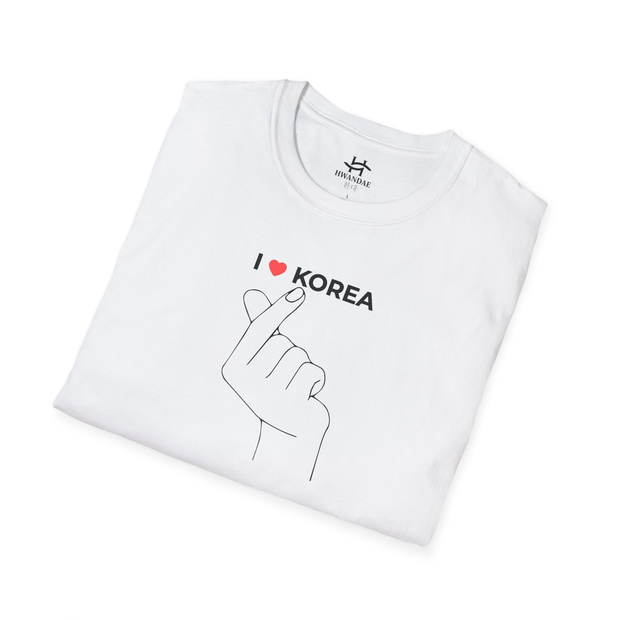 Korean Love Heart and I HEART KOREA T-shirt