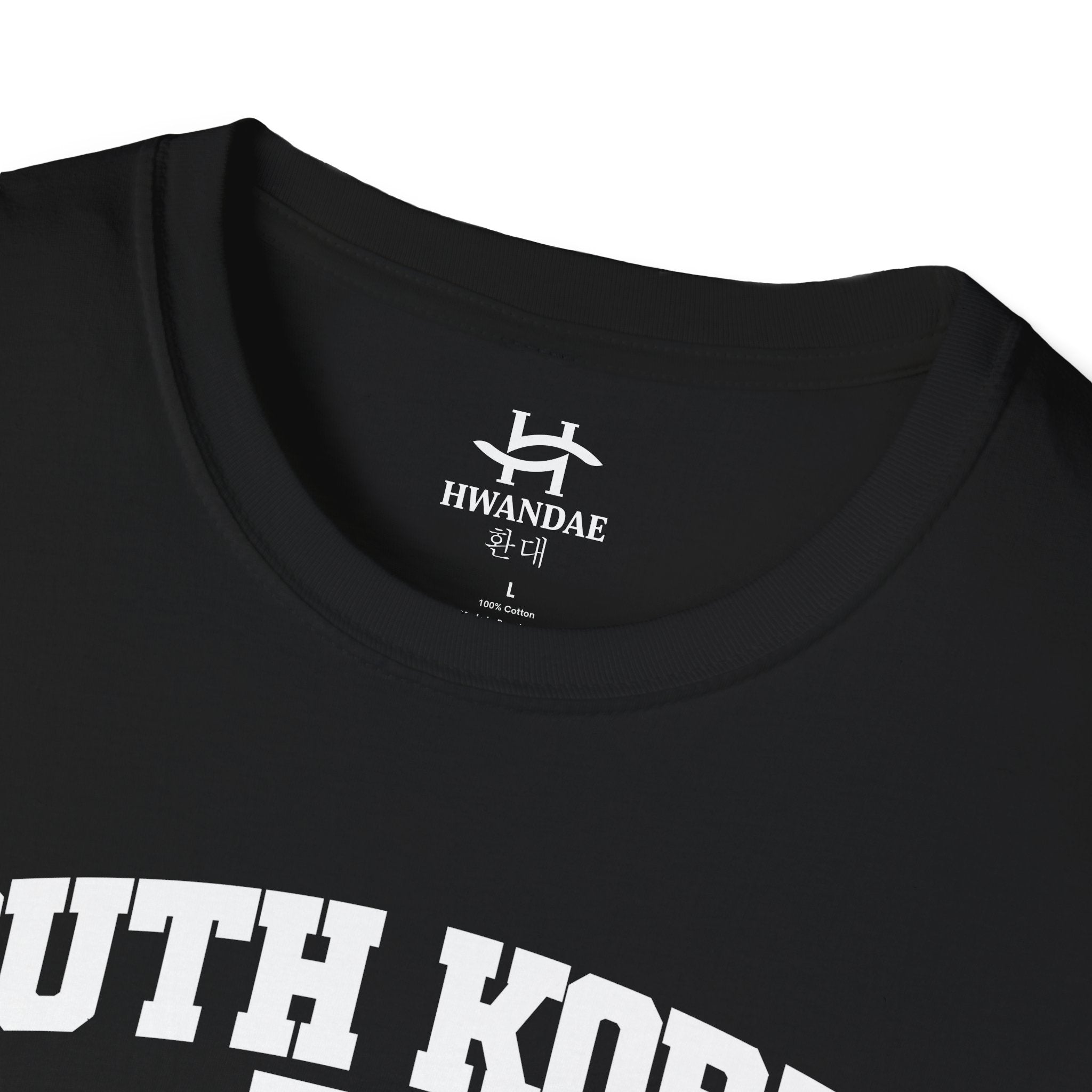 South Korea Varsity T-Shirt with Korean, and Flag