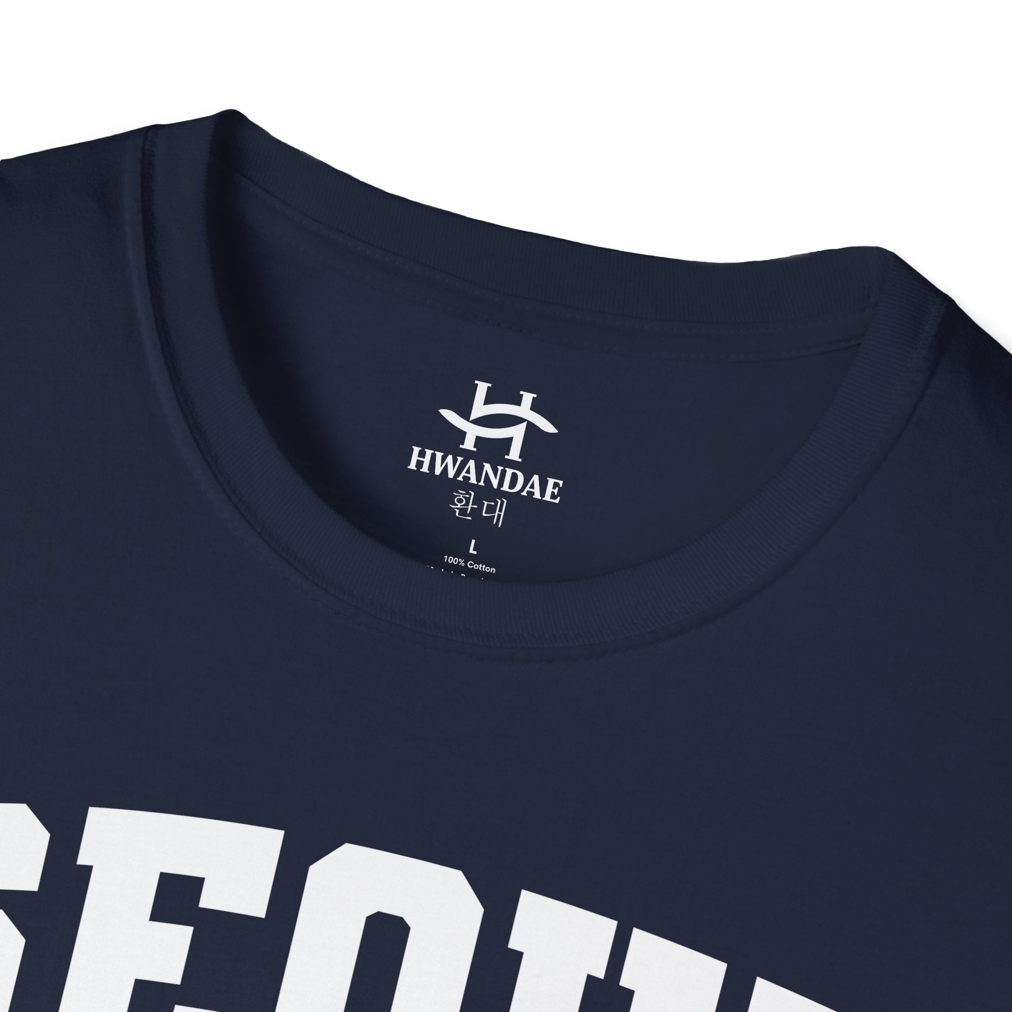 Seoul Varsity T-Shirt with Korean and Flags