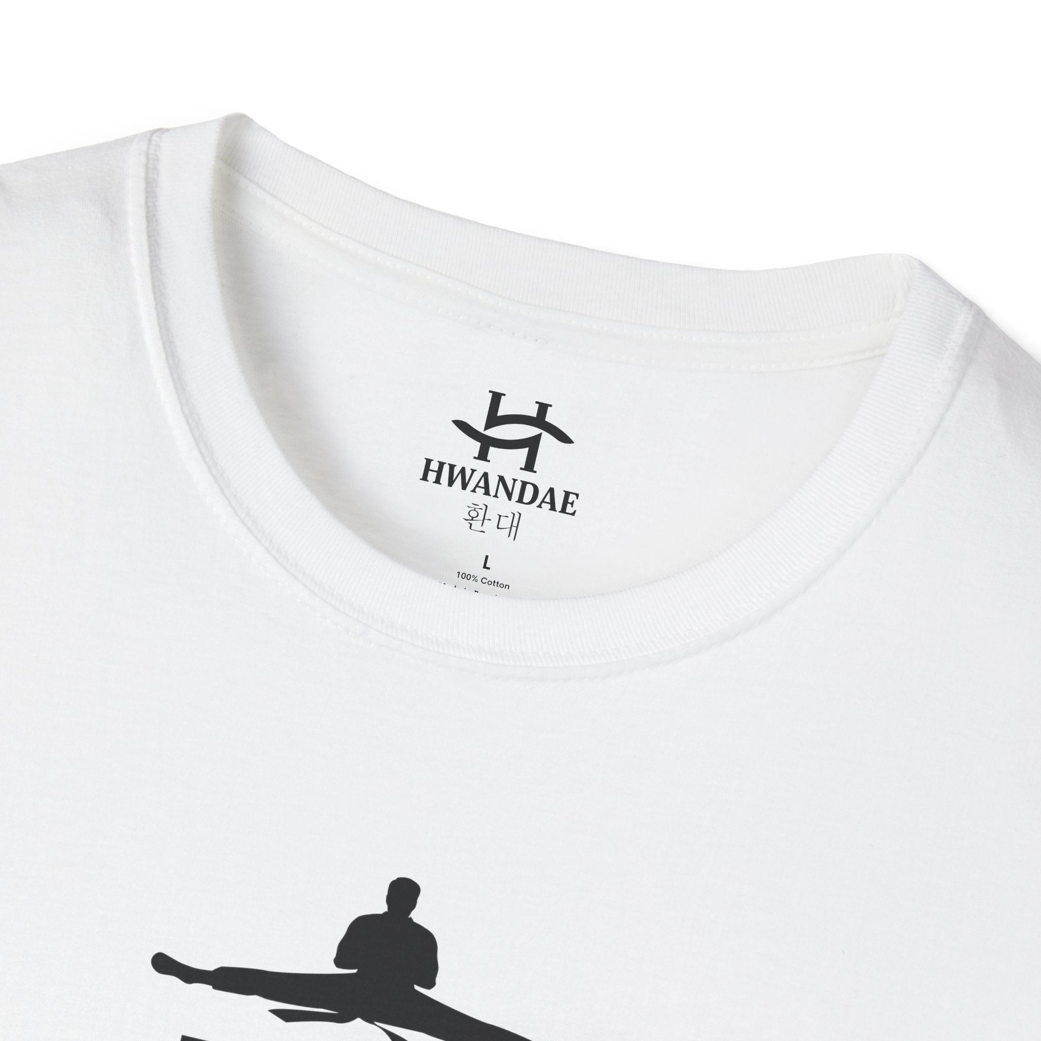 Korean Taekwondo T-shirt with Double Fighters 2