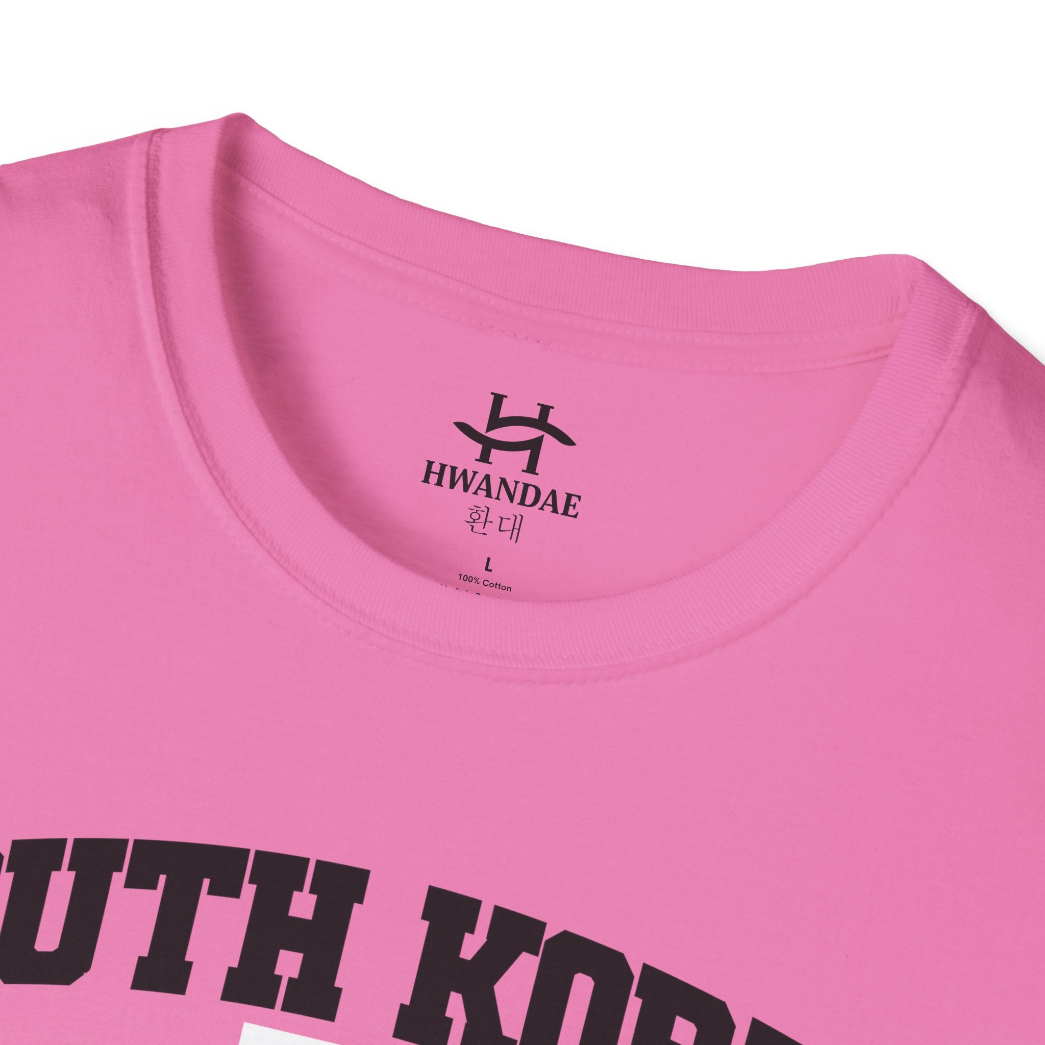 South Korea Varsity T-Shirt with Korean, and Flag