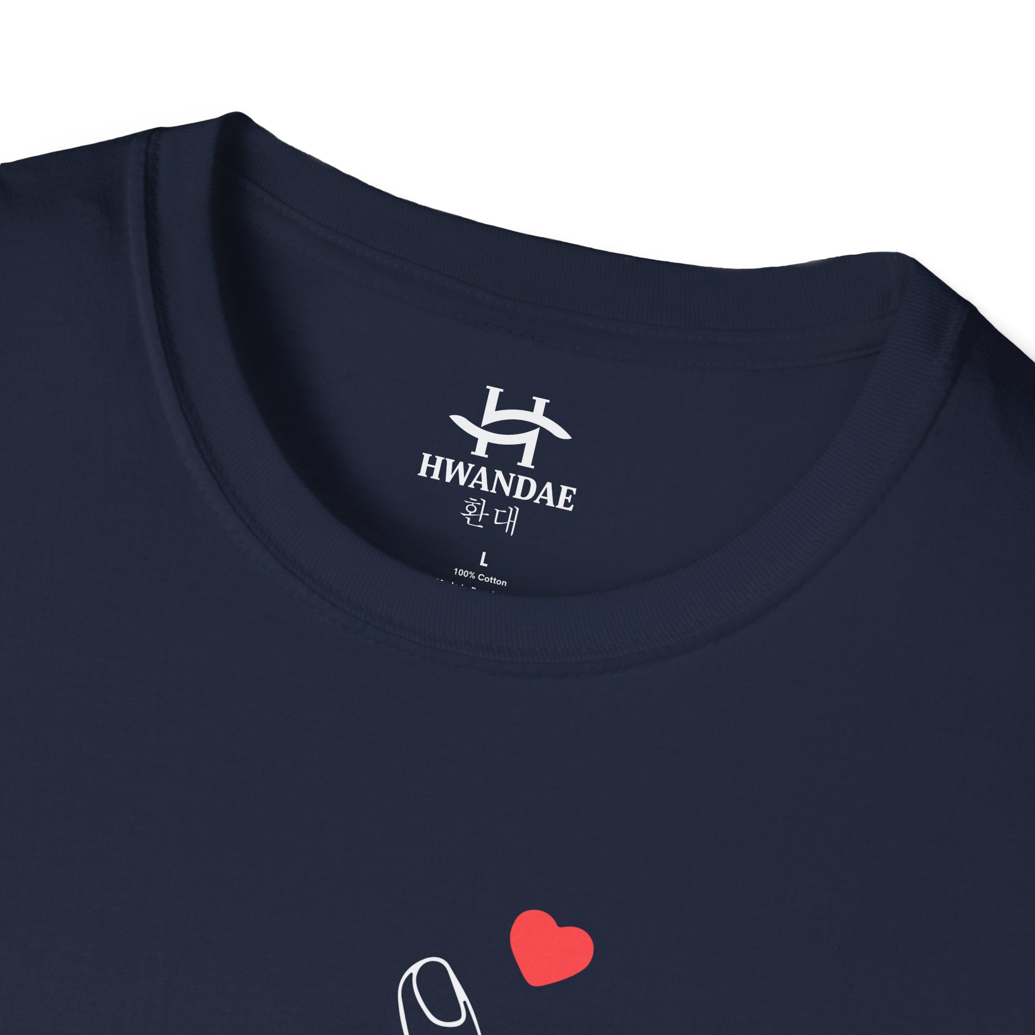 Korean Love Heart Saranghae T-shirt