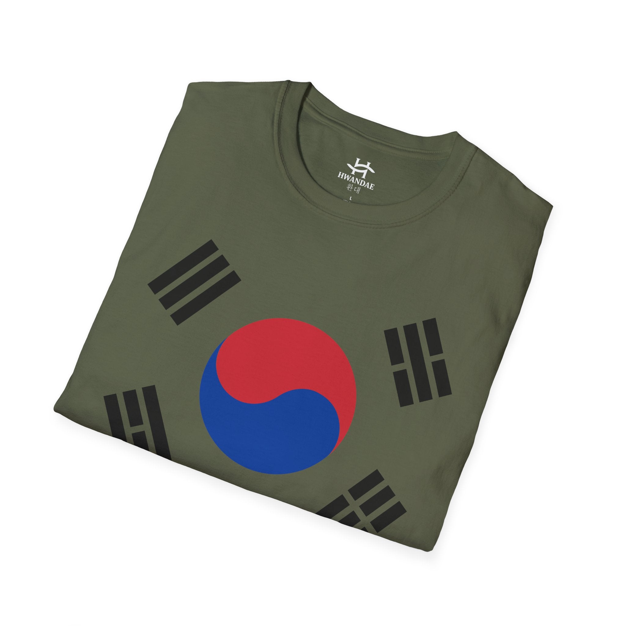 South Korean Flag Styled T-Shirt