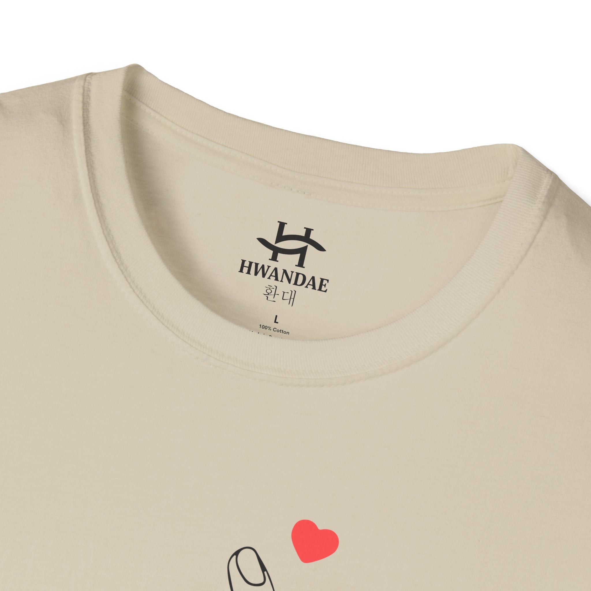 Korean Love Heart Saranghae T-shirt