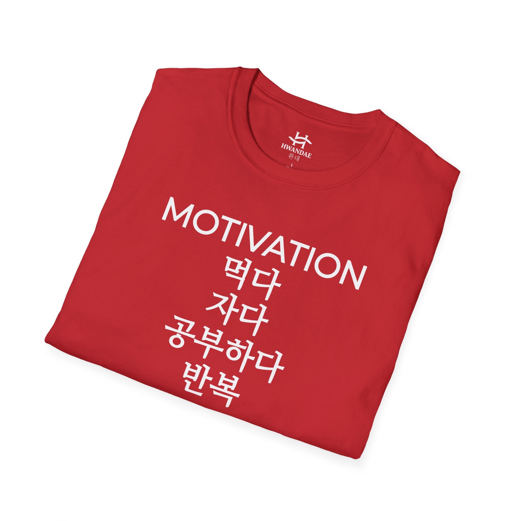 Korean MOTIVATION T-Shirt - Eat Sleep Study Repeat Version 2