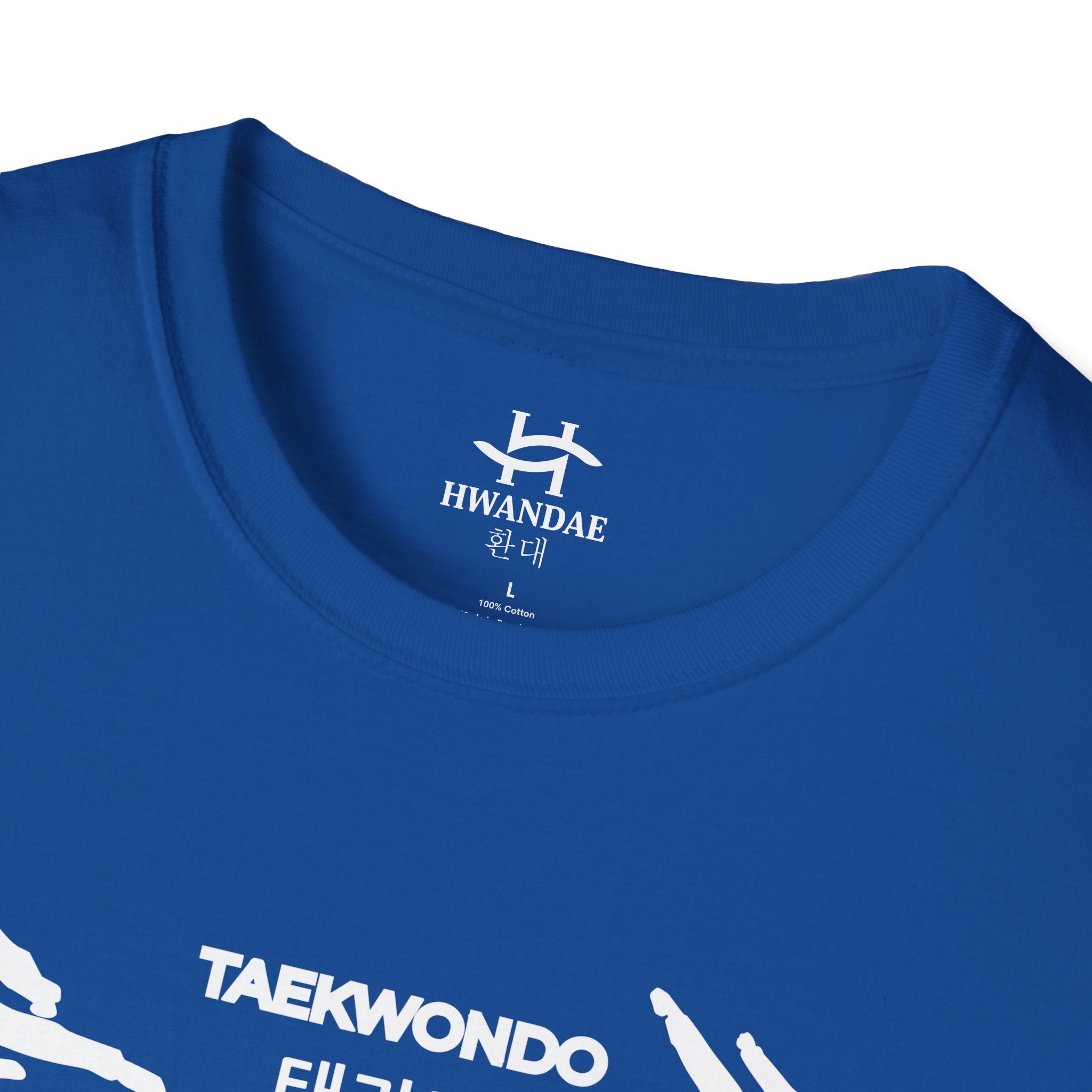 Korean Taekwondo T-shirt with Double Fighters 1