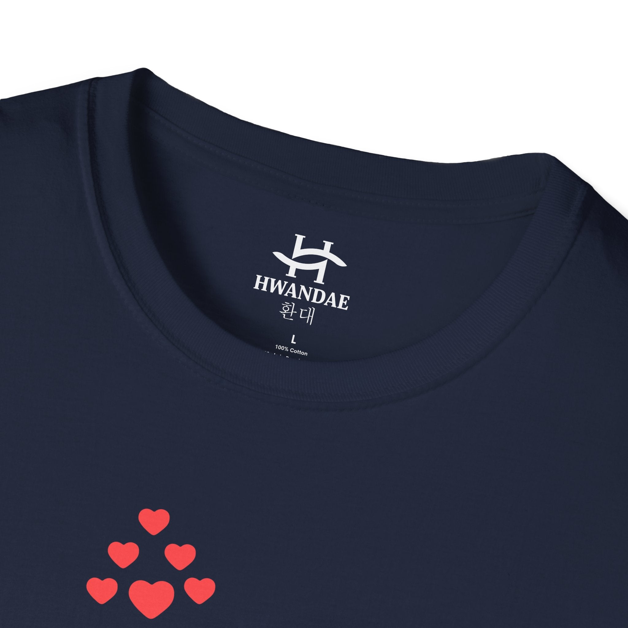 Korean Love Hearts T-shirt