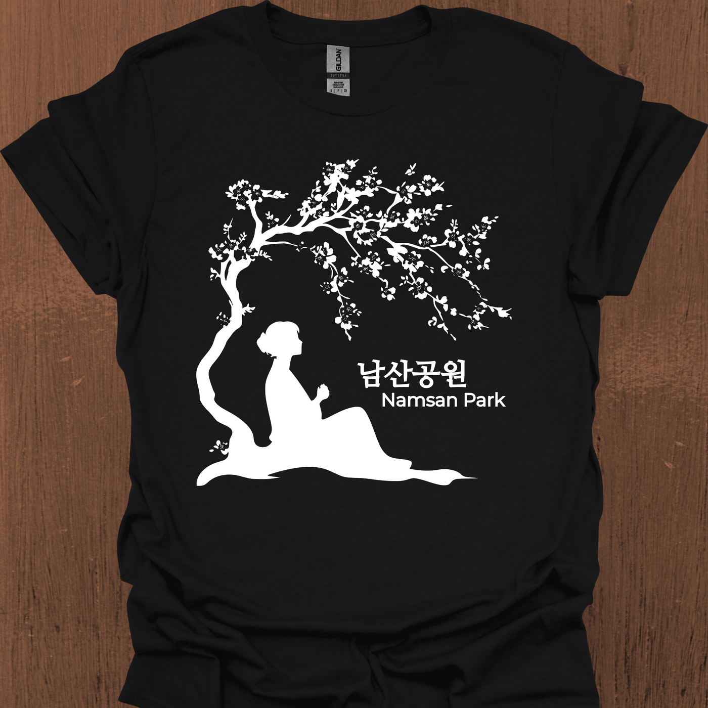 Korean Namsan Park T-Shirt Version 2 - Larger picture