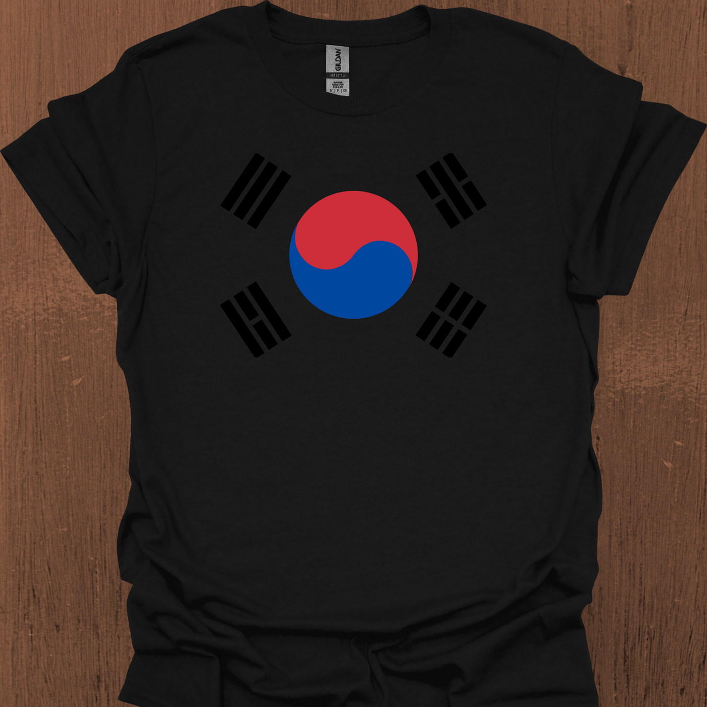 South Korean Flag Styled T-Shirt