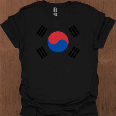 South Korean Flag Styled T-Shirt