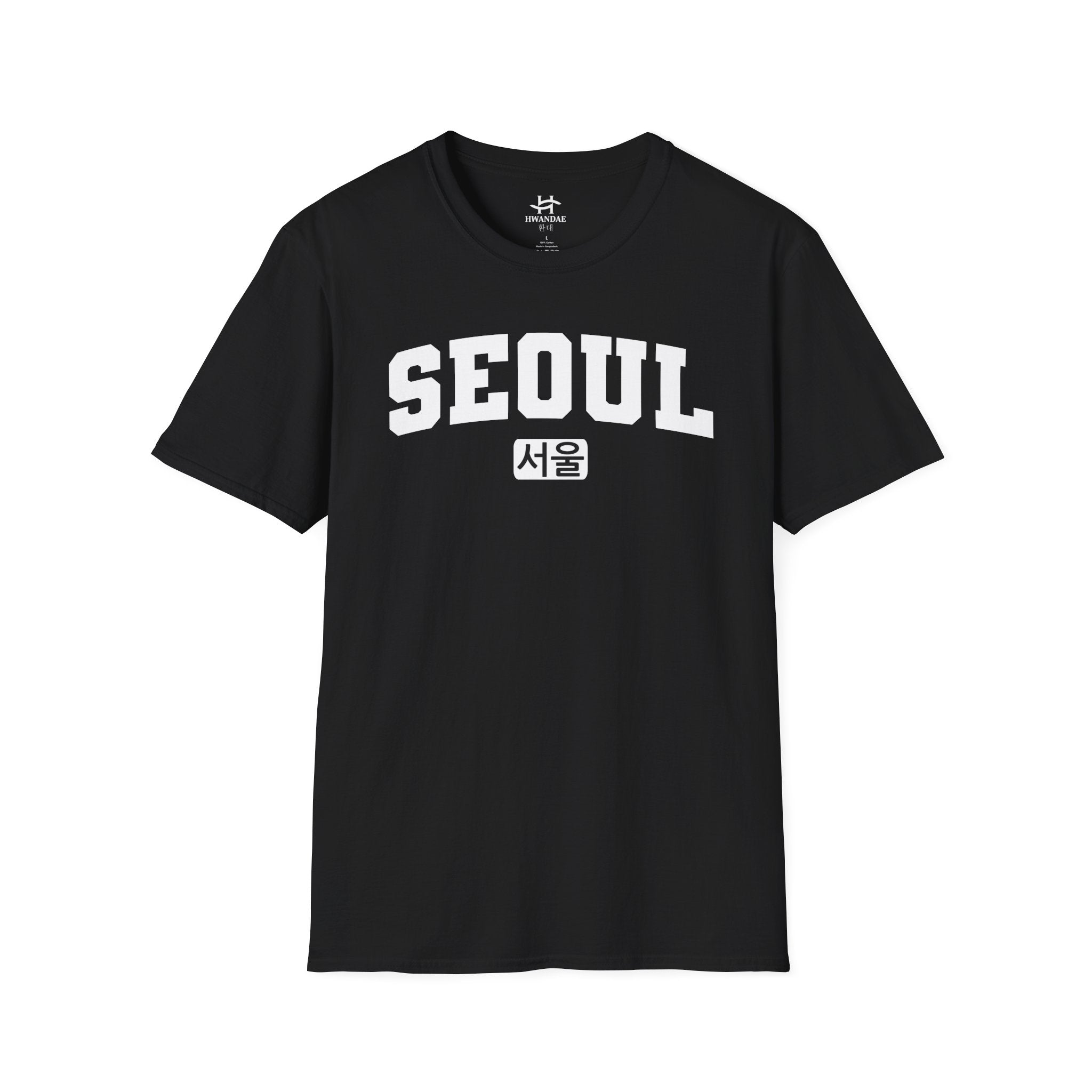 Seoul Korea Varsity T-Shirt with Korean