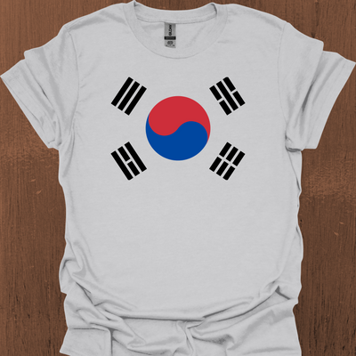 South Korean Flag Styled T-Shirt
