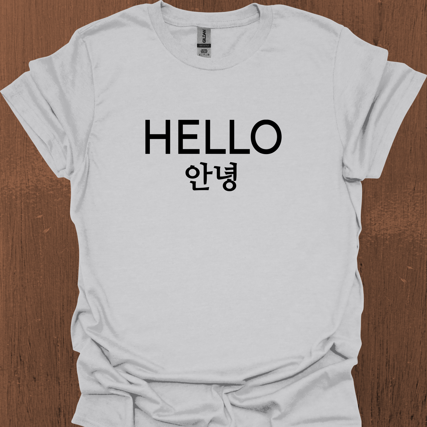 한국어 HELLO 티셔츠