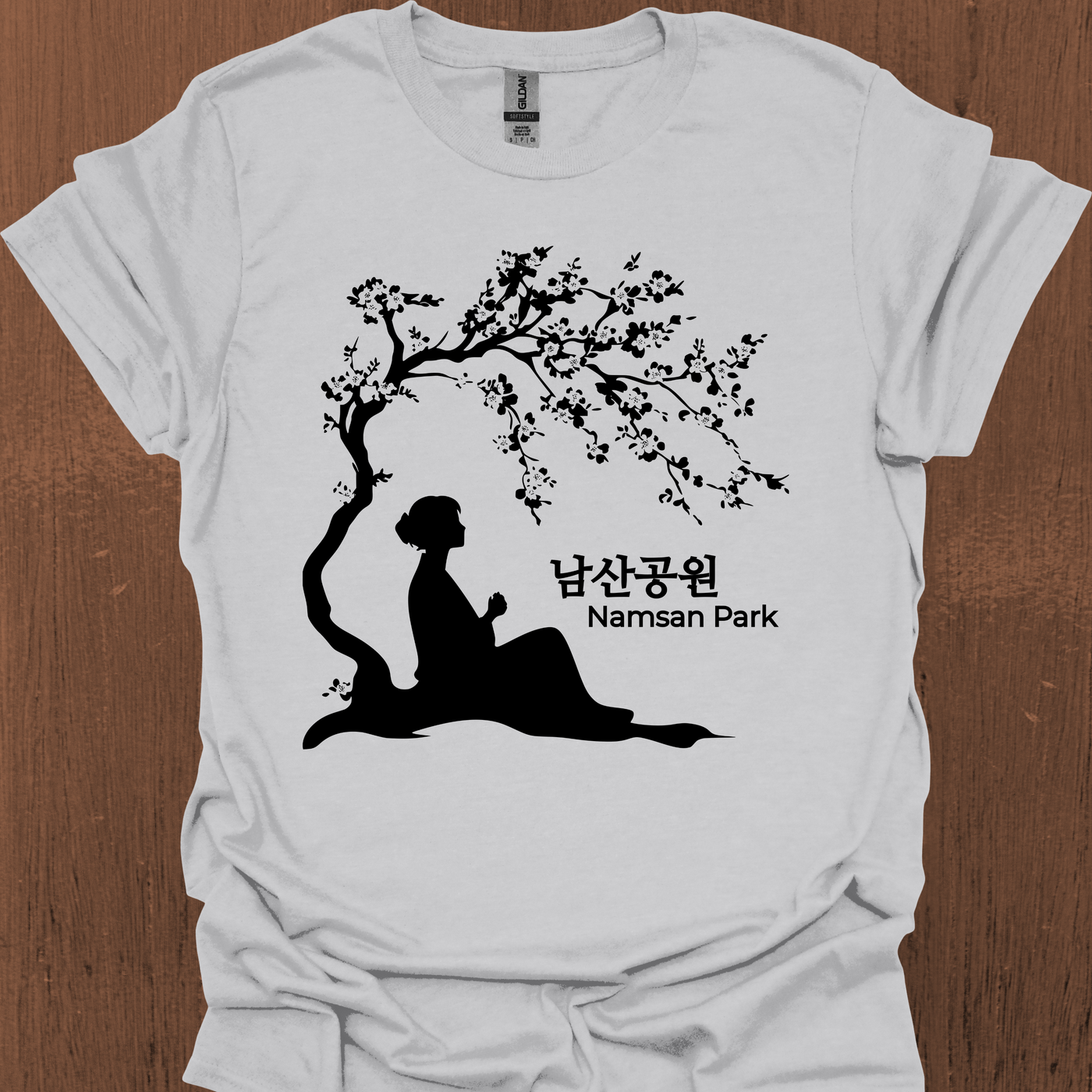 Korean Namsan Park T-Shirt Version 2 - Larger picture