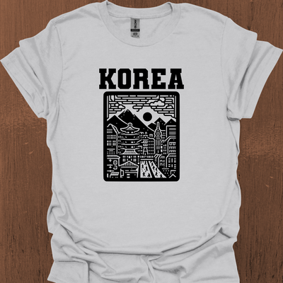 전통 한국 상징주의 버전 2 티셔츠