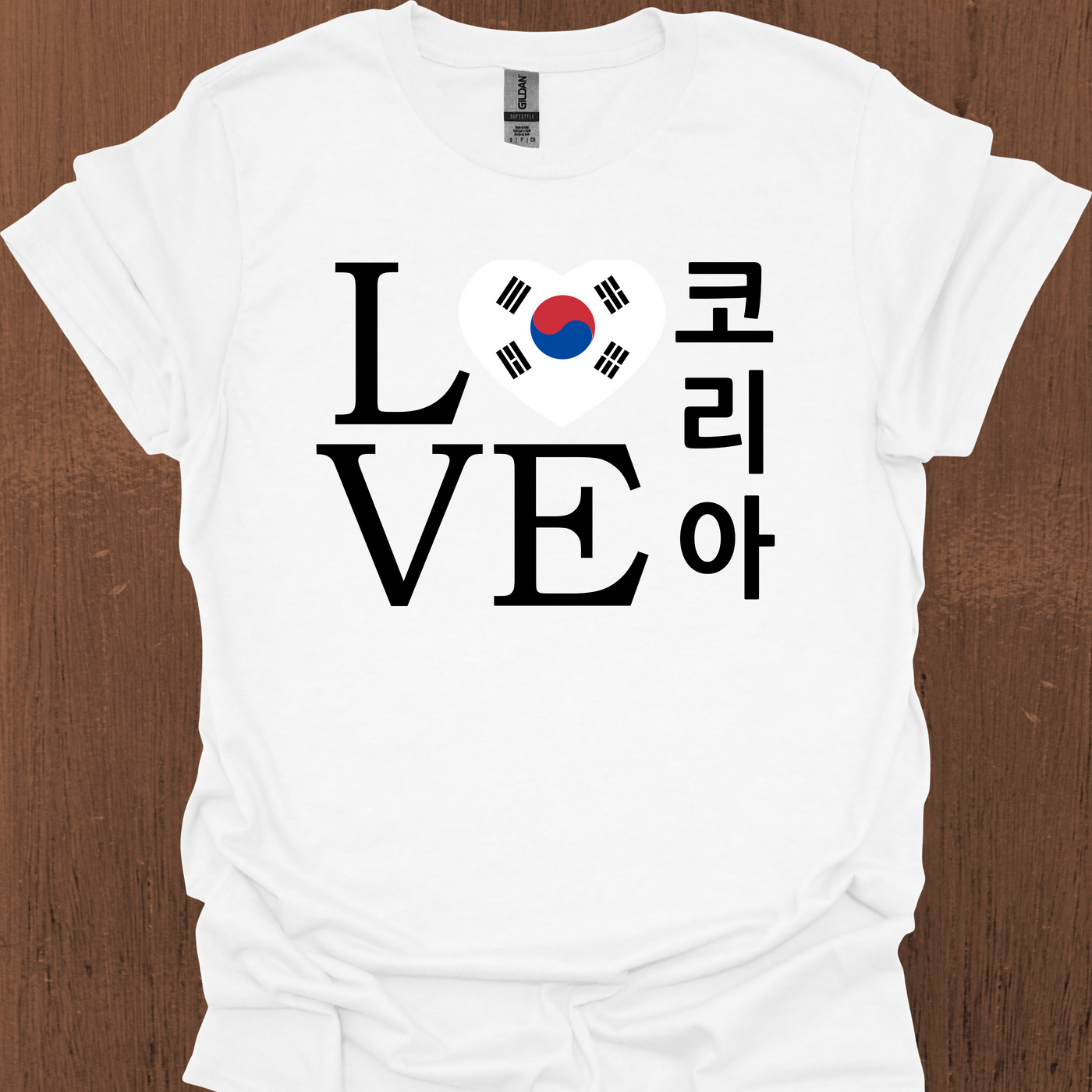 LOVE KOREA 티셔츠
