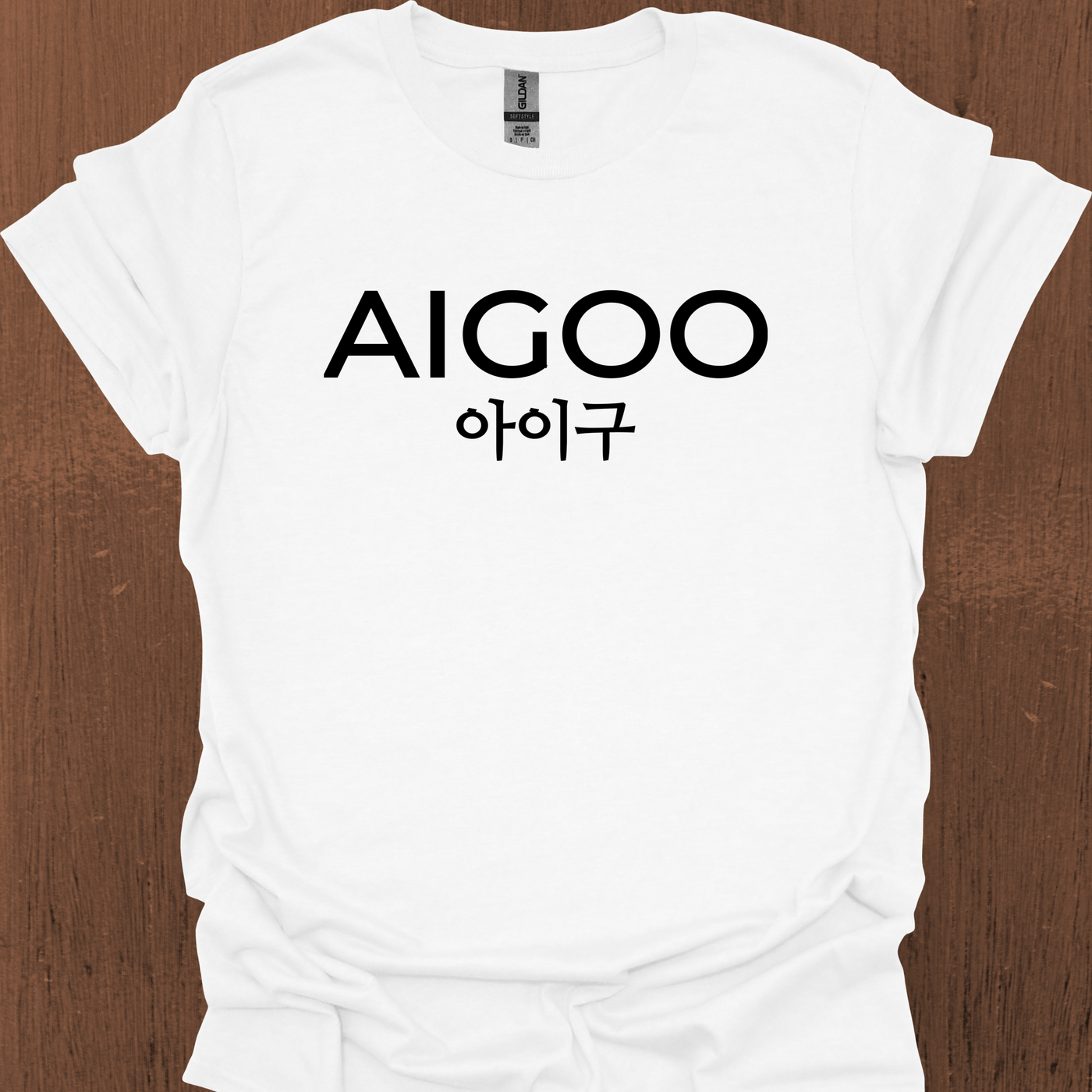 한국어 AIGOO/Oh Dear 티셔츠