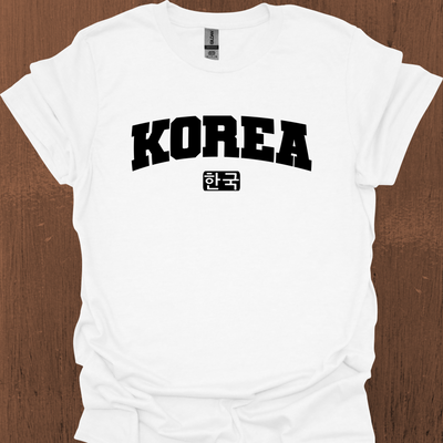 한국 대학 티셔츠
