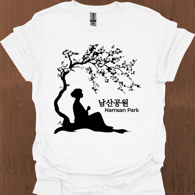 Korean Namsan Park T-Shirt Version 2 - Larger picture