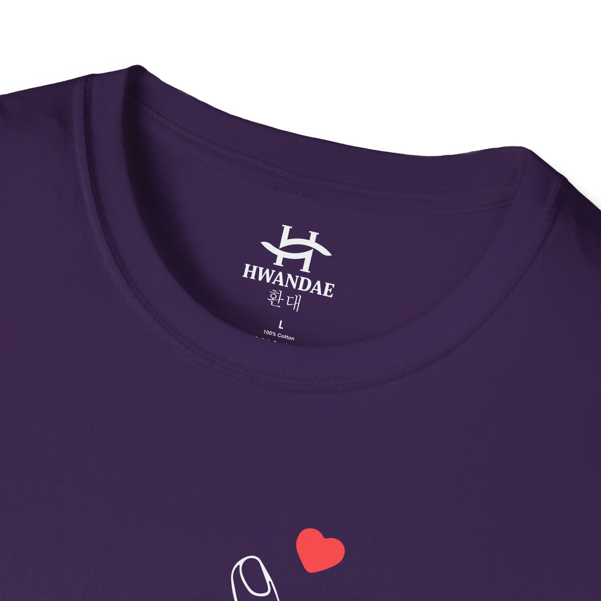 Korean Love Heart Saranghae T-shirt