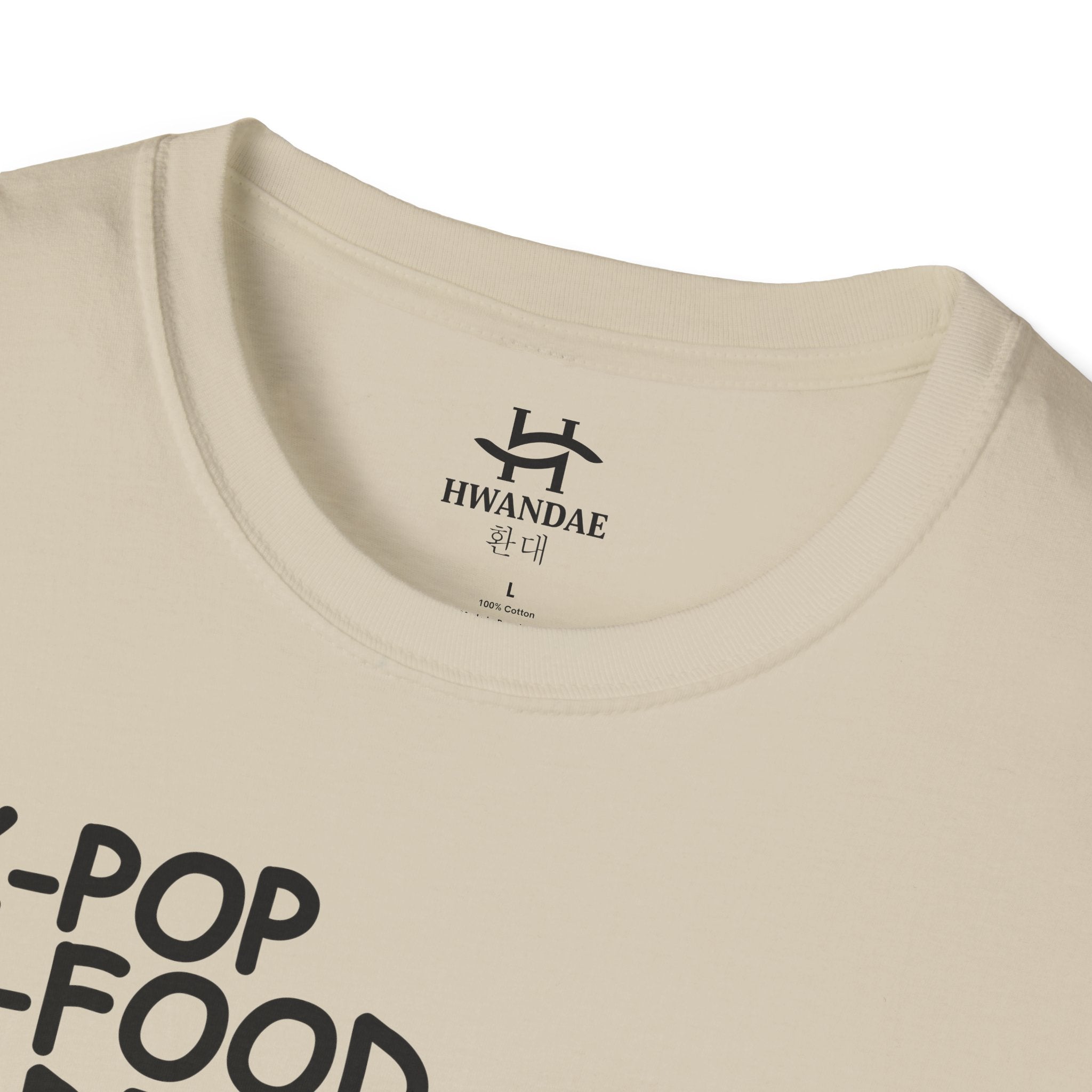 한국 K-POP K-FOOD K-DRAMA K-BEAUTY K-FASHION 티셔츠