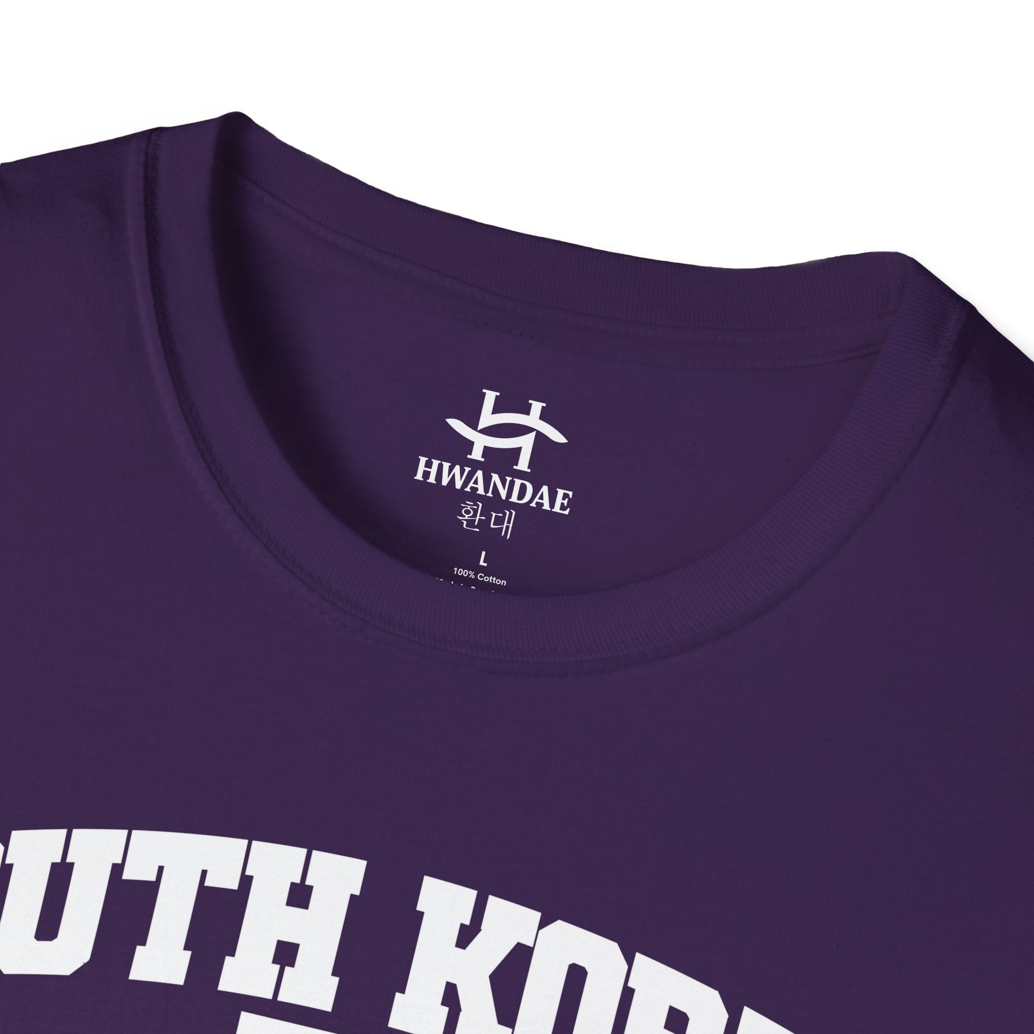 South Korea Varsity T-Shirt with Korean, and Flag