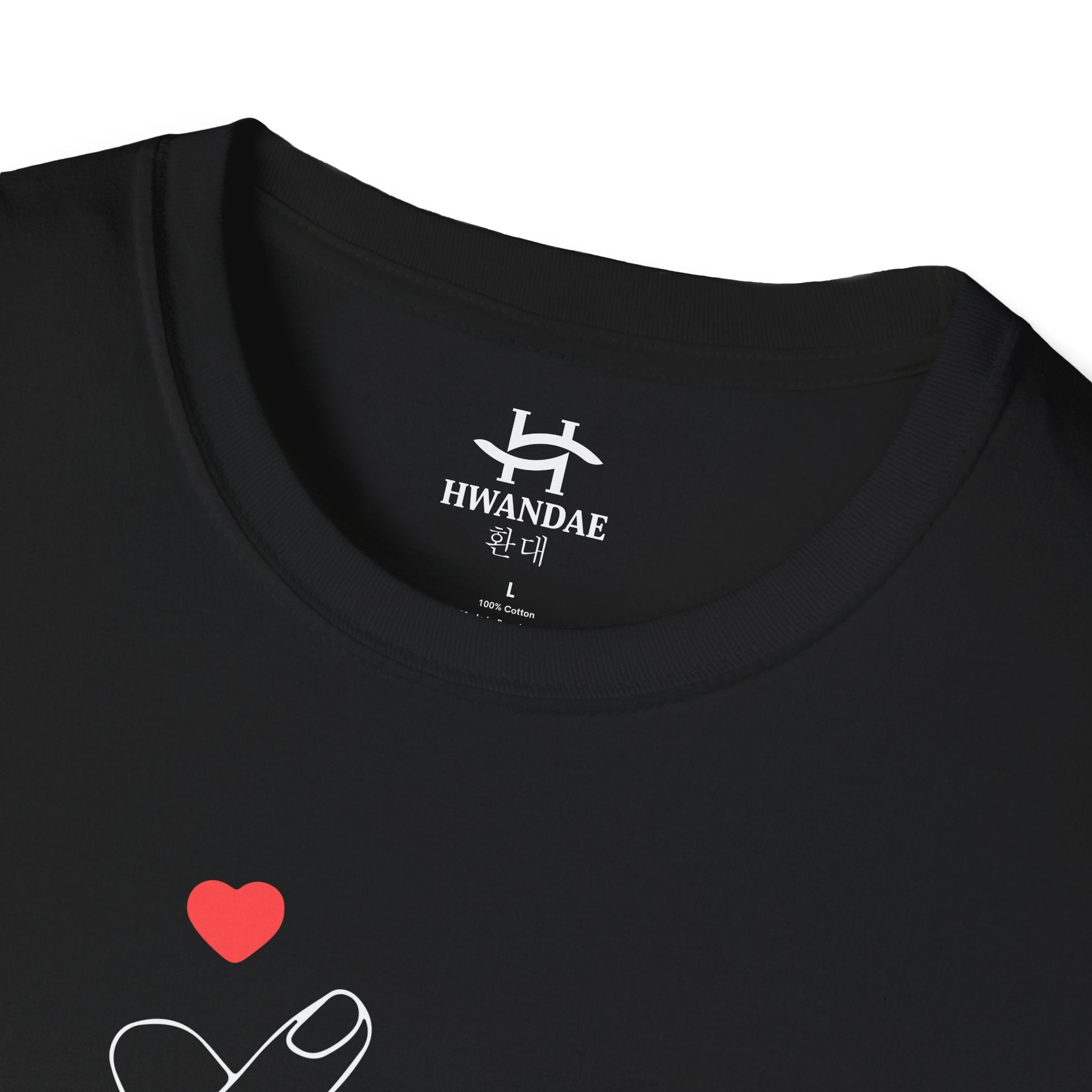 Korean Love Hearts with Korean 'I love you' T-shirt 2