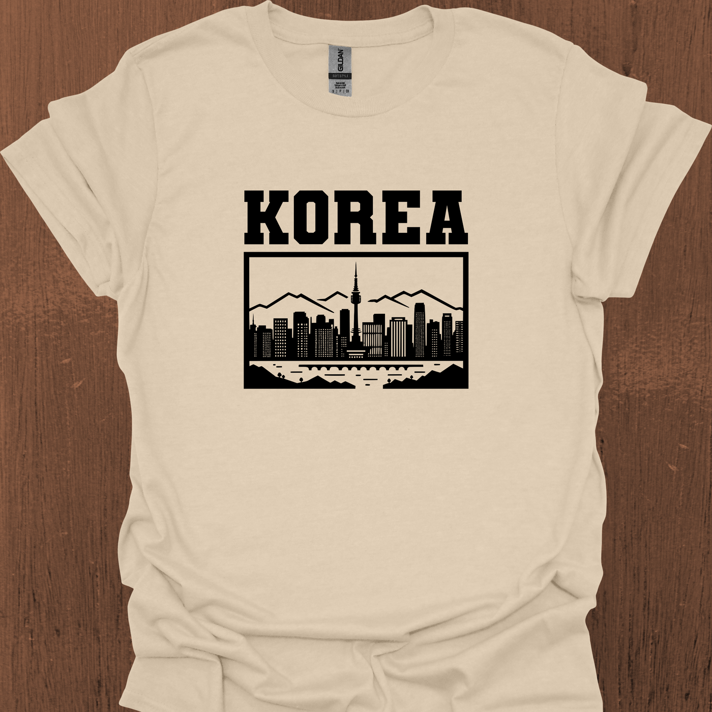 전통 한국 상징주의 버전 4 티셔츠