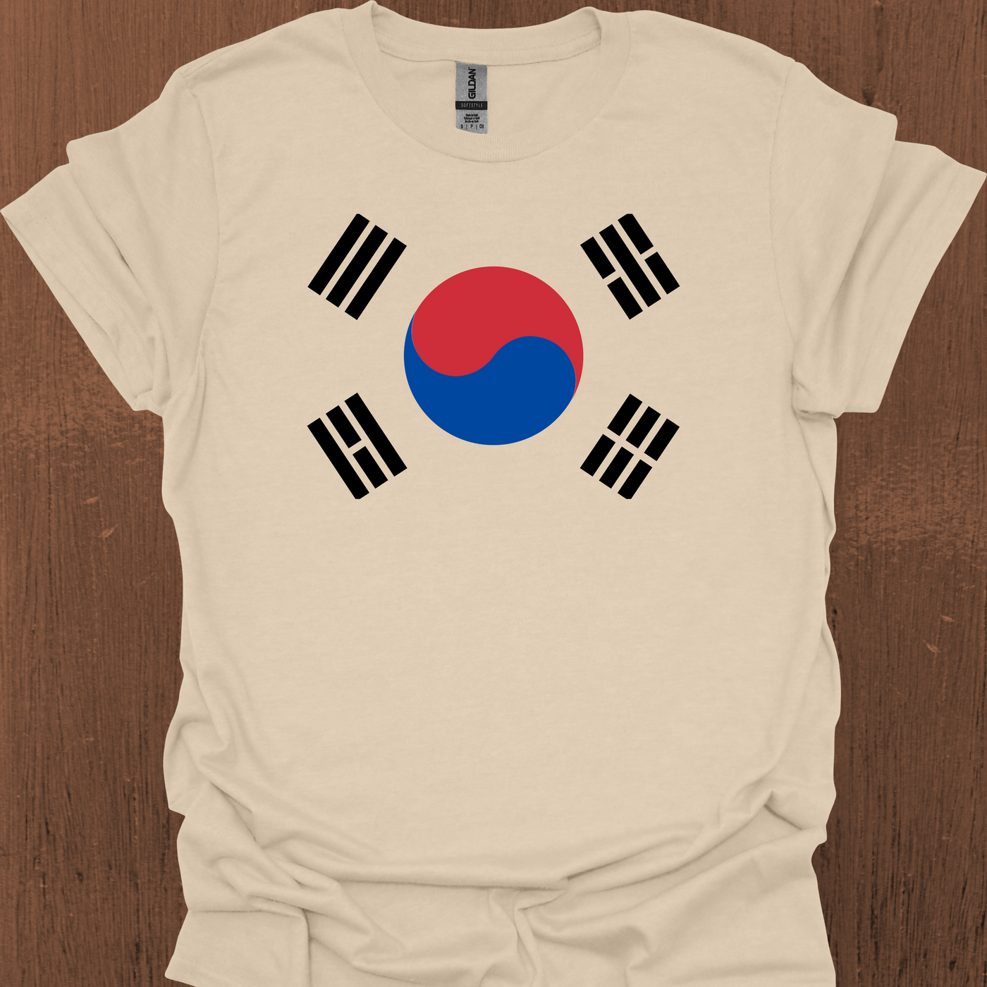 South Korean Flag Styled T-Shirt