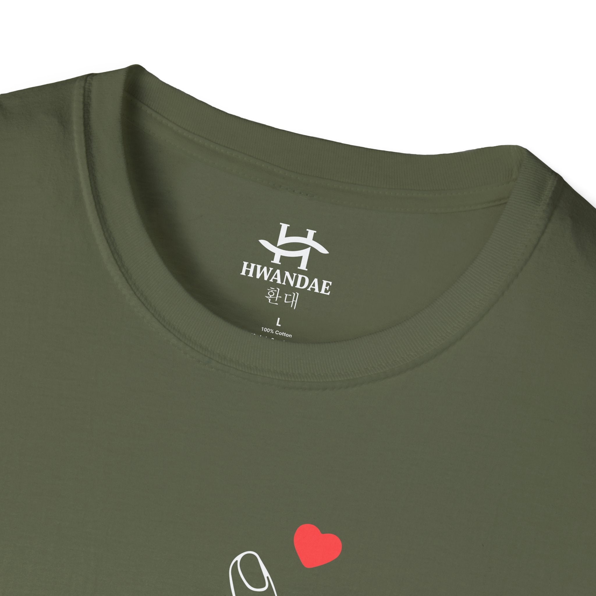 Korean Love Heart Saranghae T-shirt