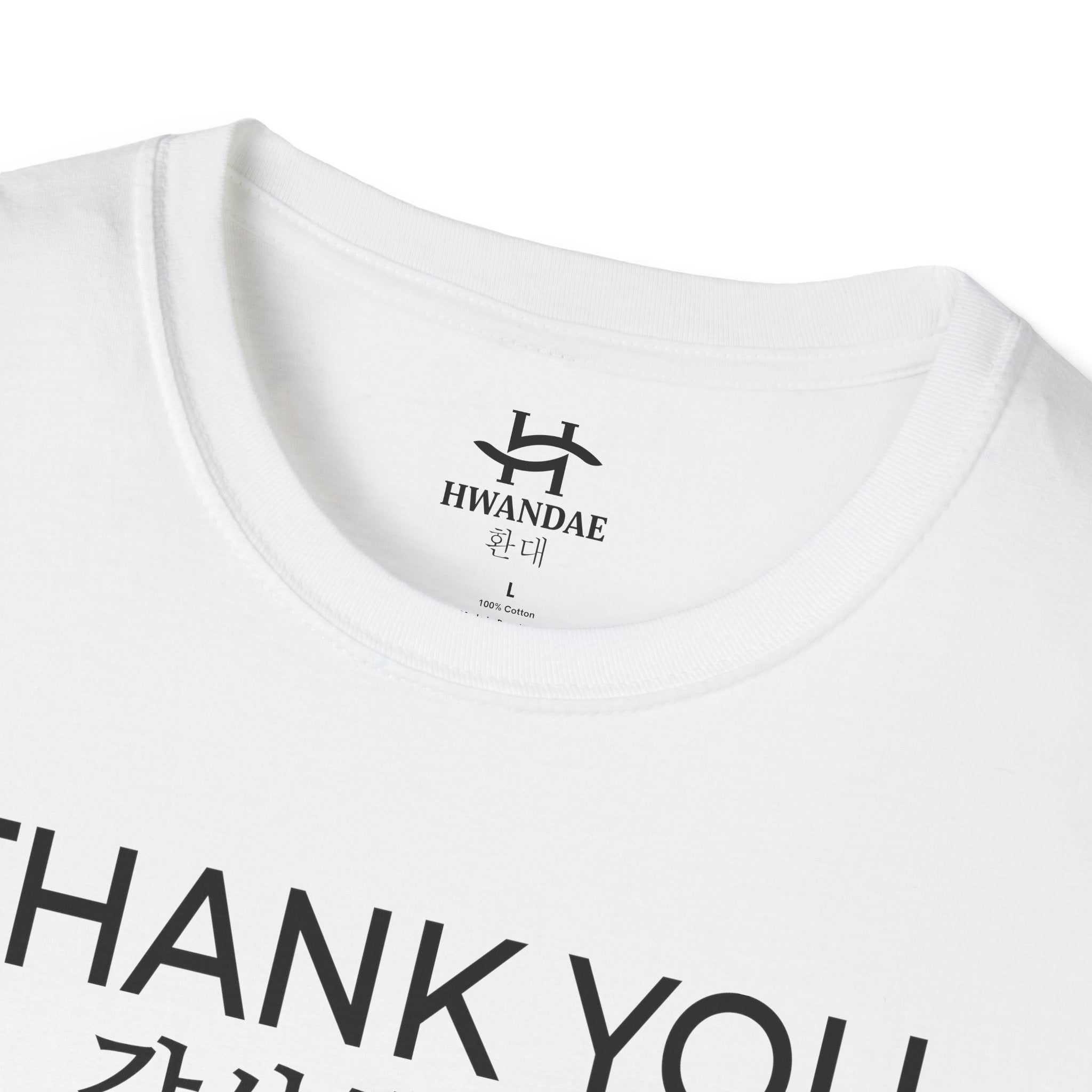 한국어 THANK YOU 티셔츠