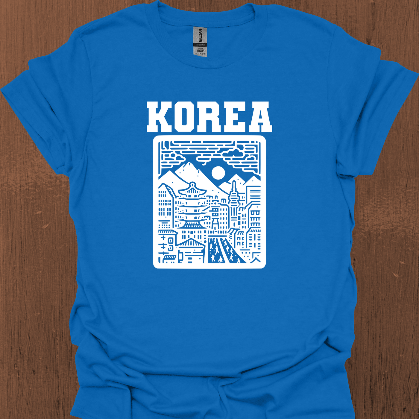 전통 한국 상징주의 버전 2 티셔츠