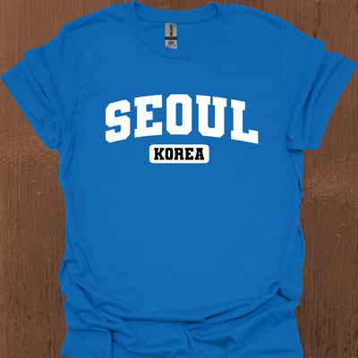 Seoul Korea Varsity T-Shirt