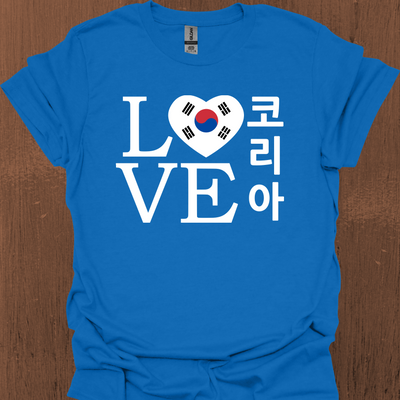 LOVE KOREA 티셔츠