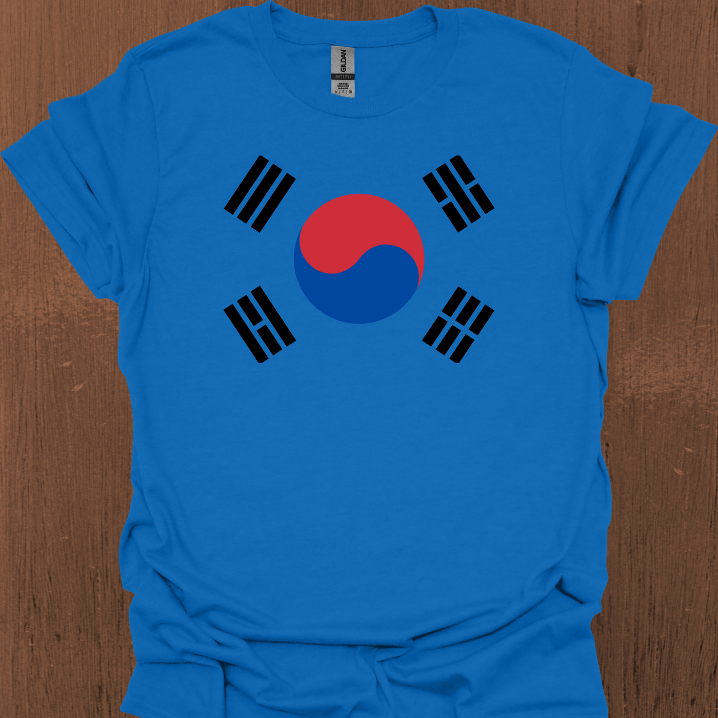 South Korean Flag Styled T-Shirt