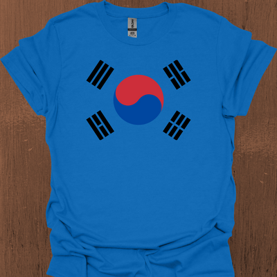South Korean Flag Styled T-Shirt