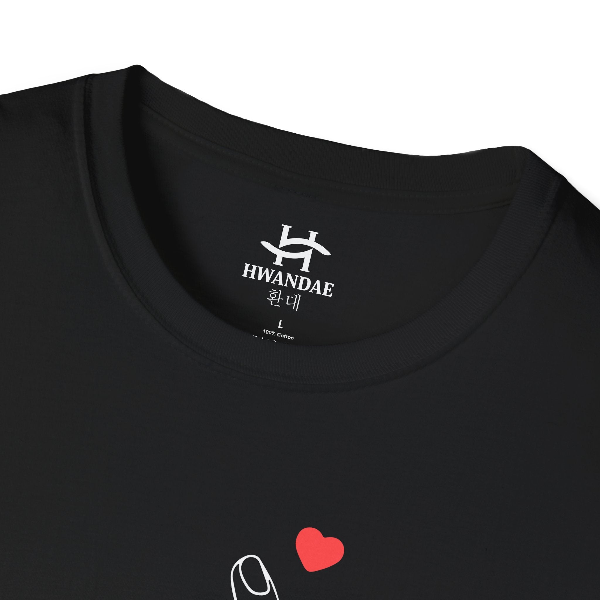 Korean Love Heart Saranghae T-shirt