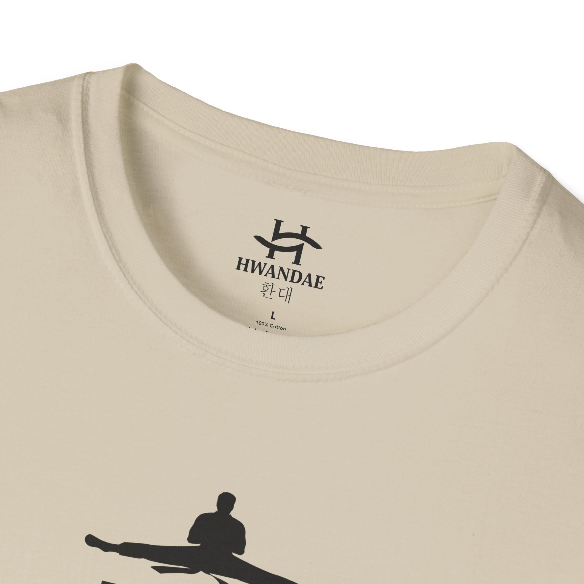 Korean Taekwondo T-shirt with Double Fighters 2