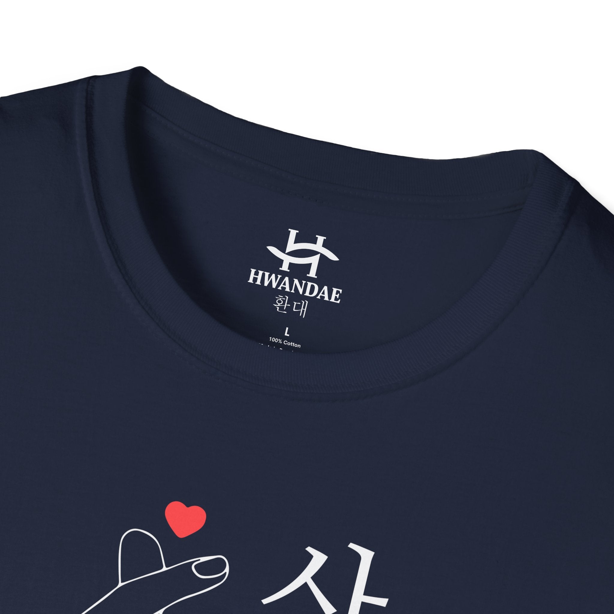 Korean Love Hearts with Korean 'I love you' T-shirt