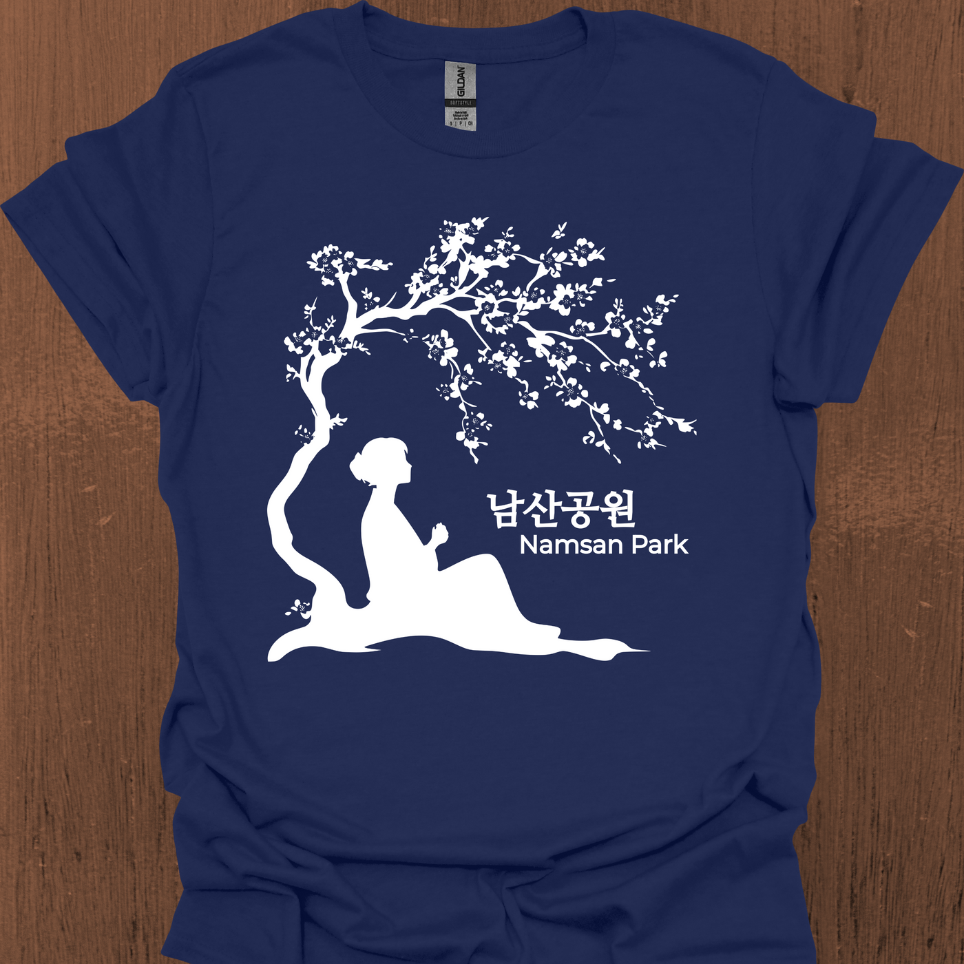 Korean Namsan Park T-Shirt Version 2 - Larger picture