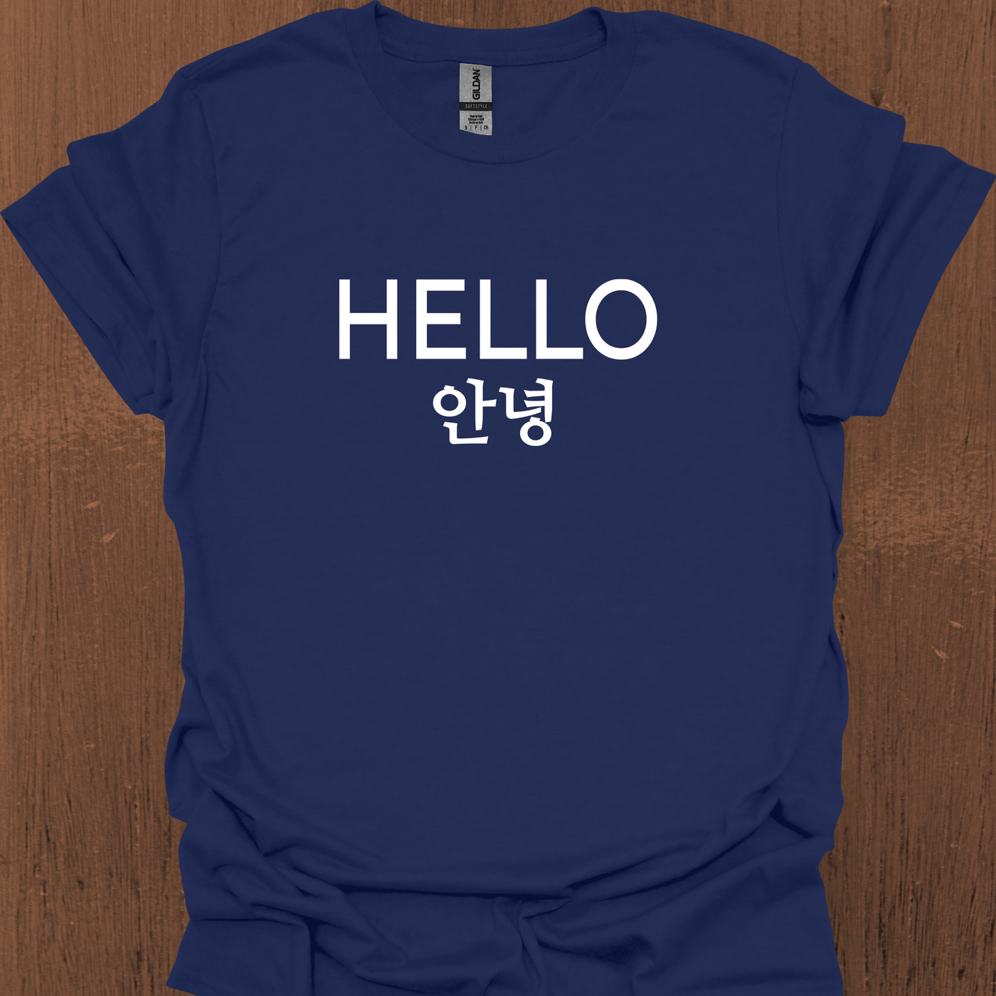 한국어 HELLO 티셔츠