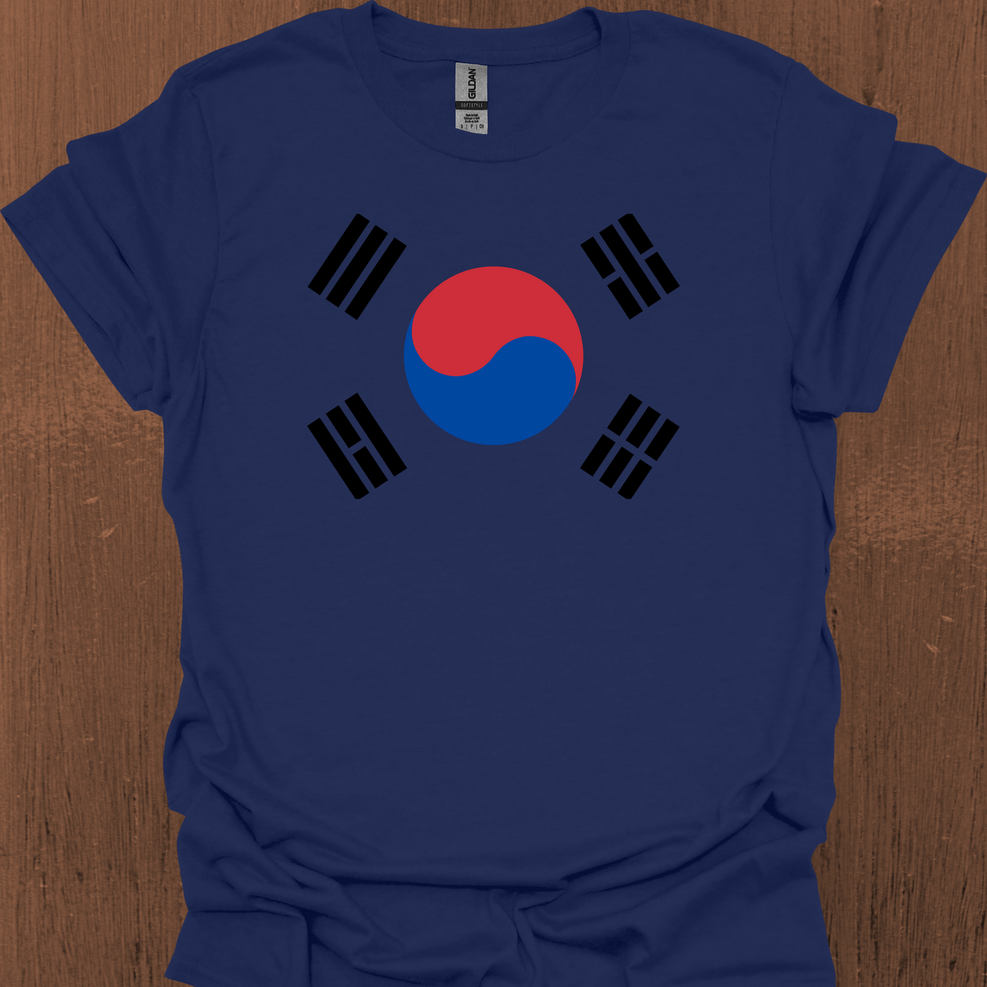 South Korean Flag Styled T-Shirt