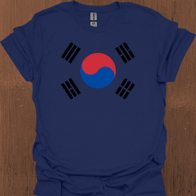South Korean Flag Styled T-Shirt