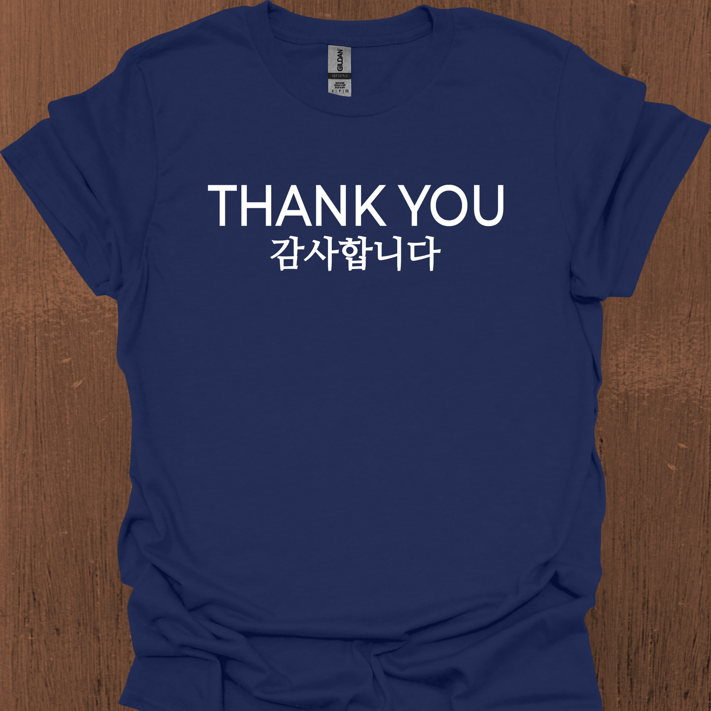한국어 THANK YOU 티셔츠