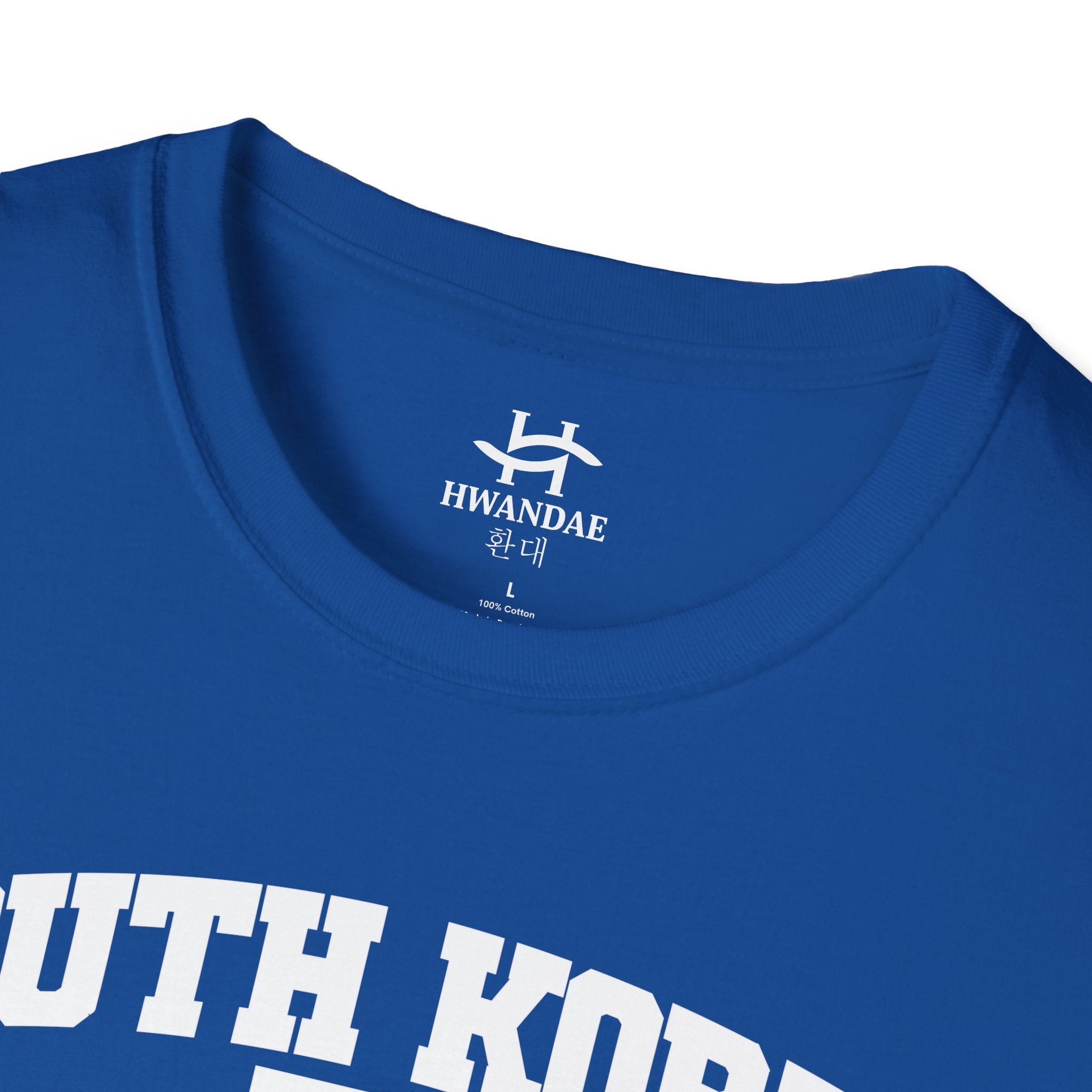 South Korea Varsity T-Shirt with Korean, and Flag