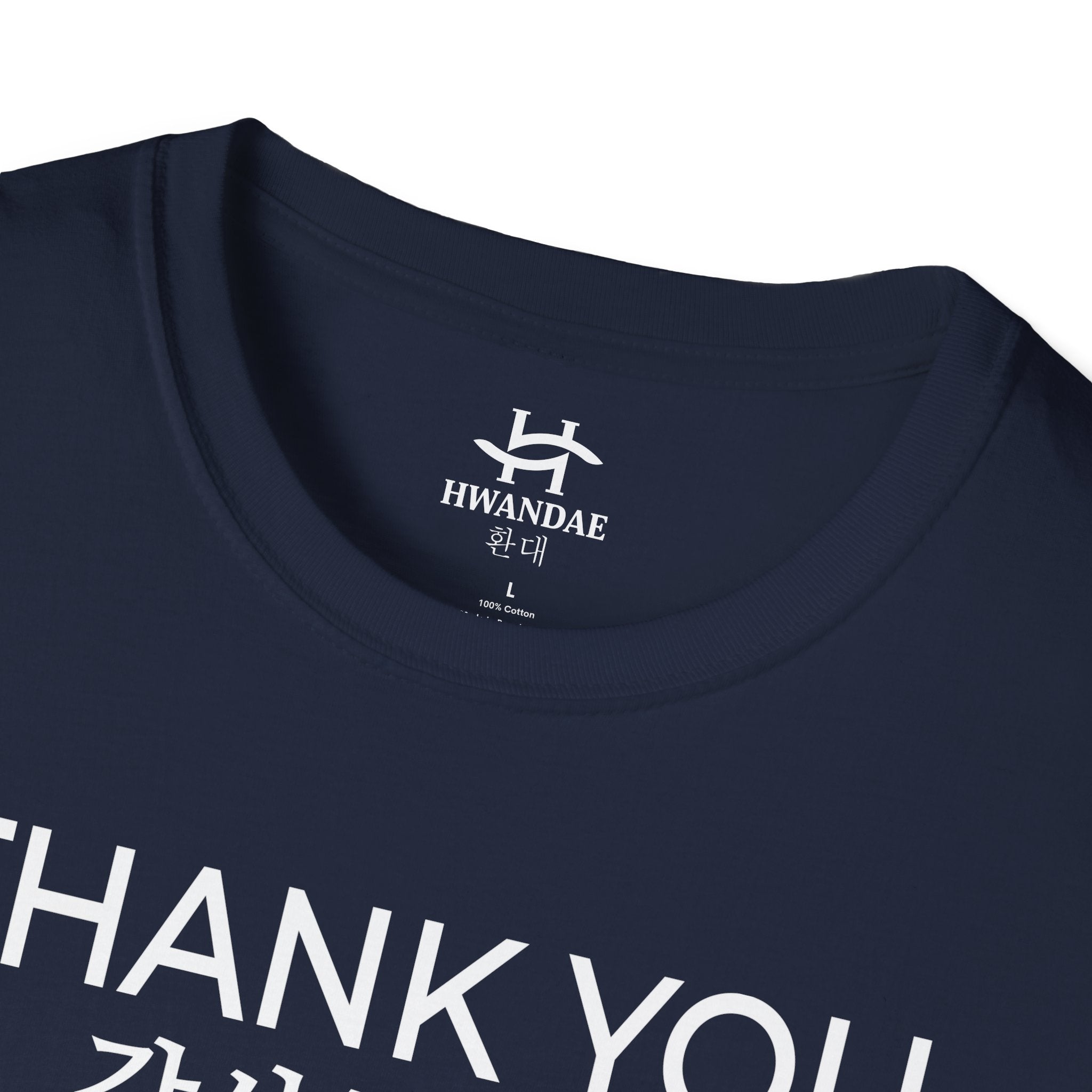 한국어 THANK YOU 티셔츠